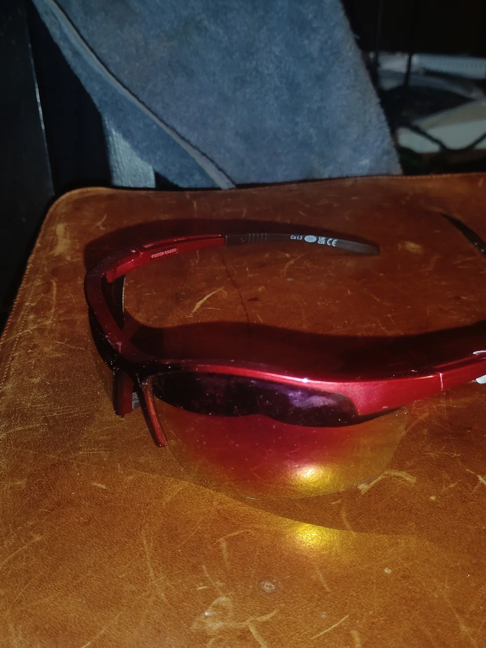 Red Sports Wrap Sunglasses - Brand Foster Grant
